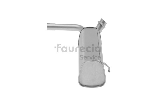 Faurecia FS15730 Exhaust silencer FIAT Scudo Van (270_, 272_) 2.0 D Multijet 120 hp Diesel 2012