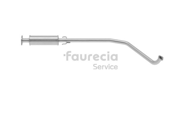 Faurecia FS17052 front silencer CHEVROLET Aveo / Kalos Hatchback (T250, T255) 1.2 76hp 2008
