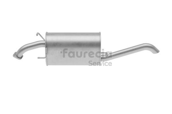 Numer OEM 96536937 - Tłumik końcowy FS17057 CHEVROLET, DAEWOO, DAF