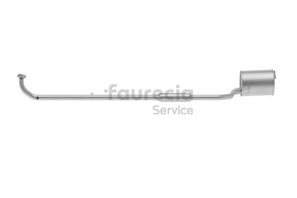 Forreste lyddæmper FS18006 Faurecia DAIHATSU Sirion I (M100) 1.0 i (M100) 2001 58 HK