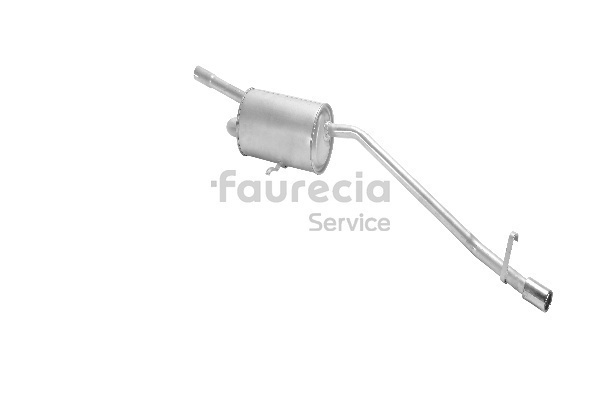 Número OEM 7 662 235 - Panela de escape traseira FS25041 FIAT, ALFA ROMEO, LANCIA
