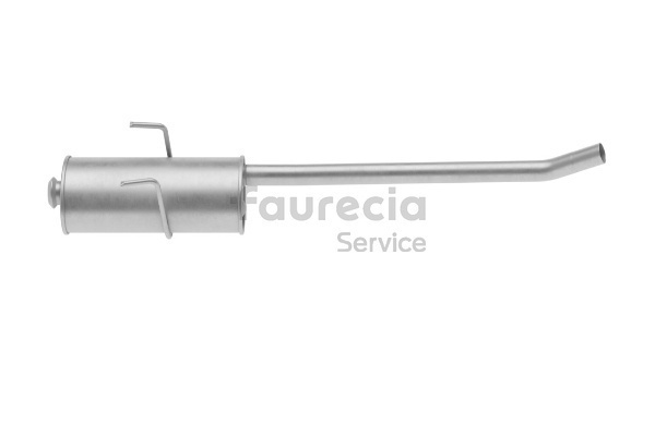 Numer OEM 1717.C3 - Tłumik srodkowy FS25392 PEUGEOT, FIAT, CITROËN, ALFA ROMEO, LANCIA