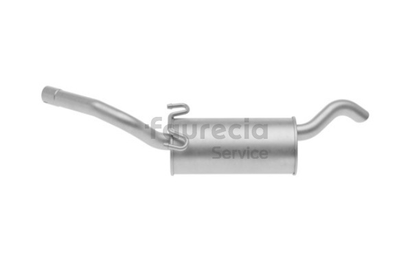 Auspuff-Endtopf FS25393 Faurecia FIAT Scudo I Kombi (220) 1.6 1996 79 PS