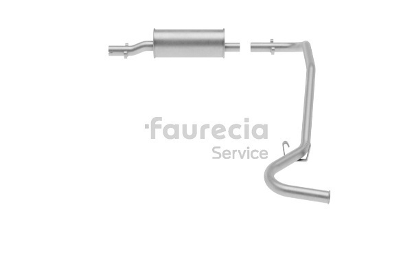 Numer OEM 1730-H3 - Tłumik końcowy FS25681 PEUGEOT, FIAT, CITROËN, TALBOT