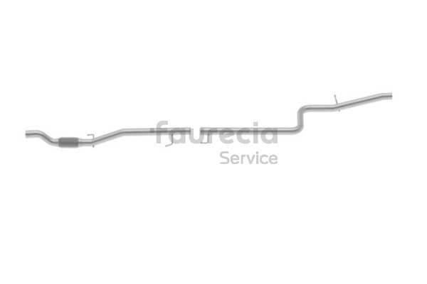 Udstødningsrør FS25757 Faurecia FIAT Doblo I Stationcar (119, 223) 1.3 JTD 16V 2004 70 HK