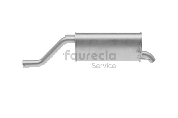 Panela de escape traseira FS25780 Faurecia FIAT Punto III Hatchback (199) 1.3 JTD Multijet (199.AYR1A, 199.BYR1A) 2019 90 cv
