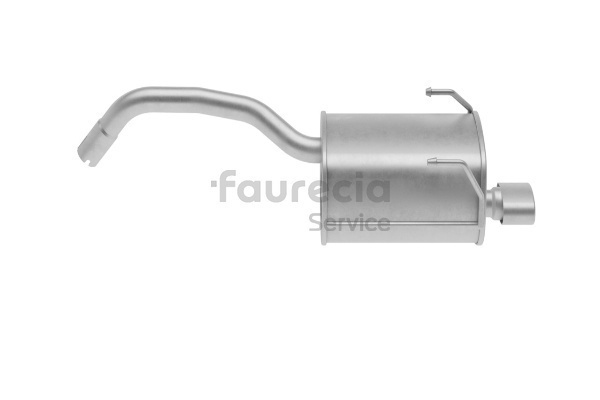 Número OEM 51.873.784 - Panela de escape traseira FS25791 FORD, FIAT, ALFA ROMEO, LANCIA