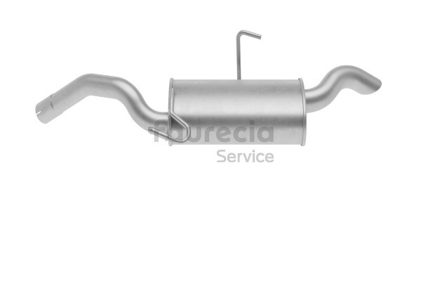 Panela de escape traseira FS25825 Faurecia FIAT Scudo I Carrinha (220) 2.0 16V 2002 136 cv