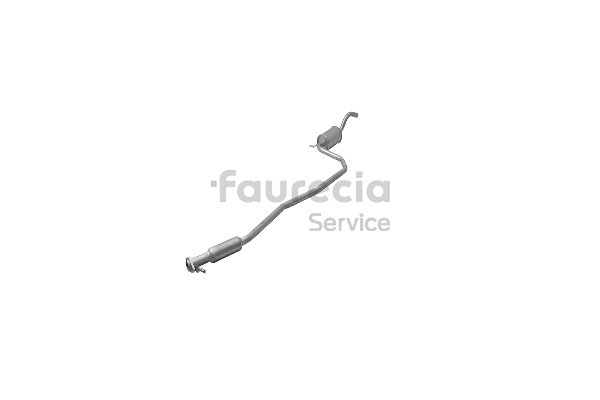 Numer OEM 1460158 - Tłumik srodkowy FS30003 FORD