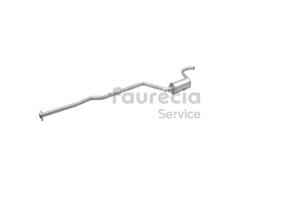 Numer OEM 6160807 - Tłumik srodkowy FS30011 FORD