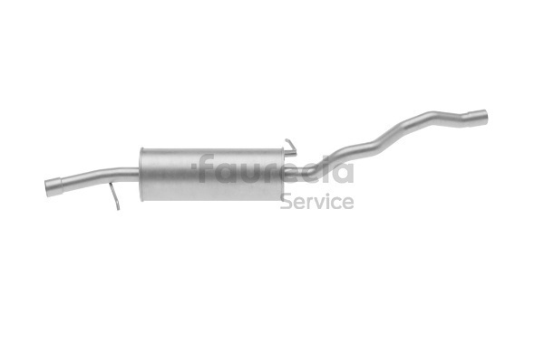 Numer OEM 7M3 253 409 P - Tłumik srodkowy FS30453 FORD, SEAT