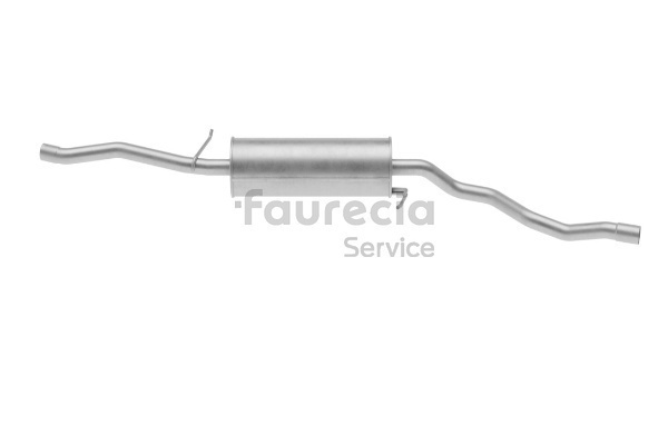 Numer OEM 1 484 008 - Tłumik srodkowy FS30498 FORD, SEAT, ISUZU, GMC