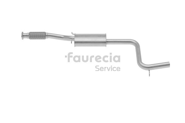Numer OEM 7 200 687 - Tłumik srodkowy FS30503 FORD