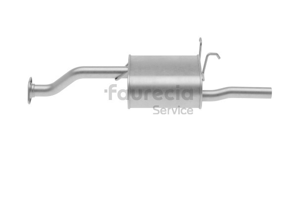 Número OEM 18030-S04-E40 - Panela de escape traseira FS33108 HONDA