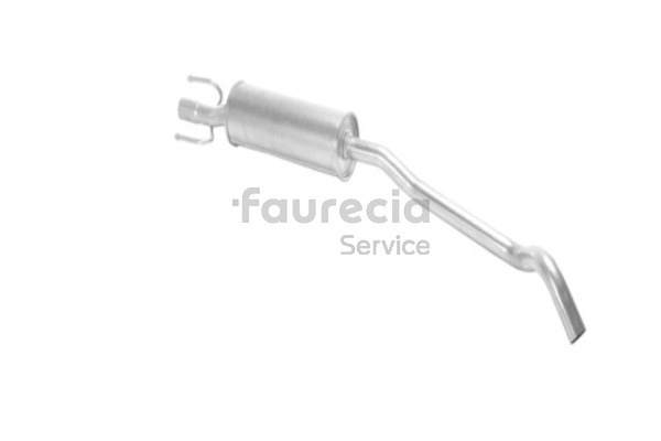 Numer OEM 58 52 962 - Tłumik srodkowy FS40022 OPEL, FIAT, VAUXHALL