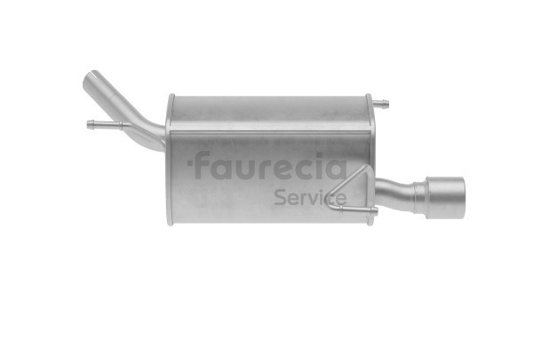 Bakre eksospotte FS40058 Faurecia OPEL Corsa C Hatchback (X01) 1.0 (F08, F68) 2000 58 hk