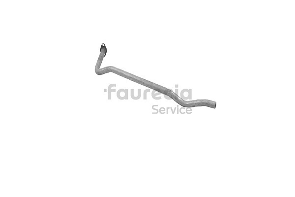 Faurecia FS40125 Exhaust pipe OPEL Kadett E CC (T85) 1.2 55 hp Petrol 1986