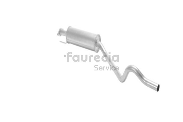 Panela de escape central FS40166 Faurecia OPEL Astra G CC (T98) 1.4 16V (F08, F48) 2003 90 cv