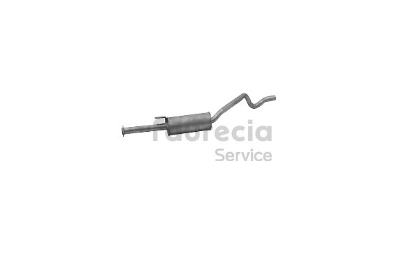 Numer OEM 852907 - Tłumik srodkowy FS40183 OPEL, VAUXHALL