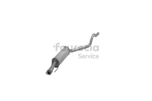 Numer OEM 8 52 079 - Tłumik srodkowy FS40186 OPEL, CITROËN, VAUXHALL, BEDFORD