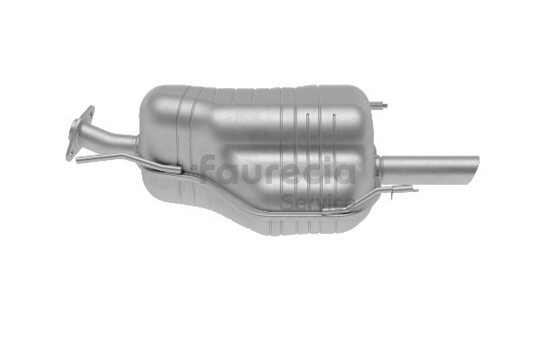 Faurecia FS40388 exhaust silencer OPEL Astra G CC (T98) 1.8 16V (F08, F48) 116hp 1999