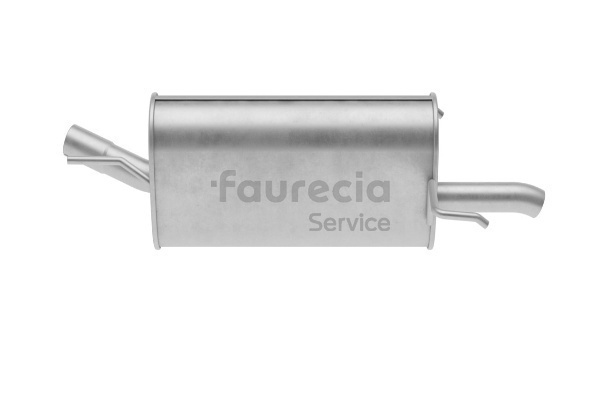 Faurecia FS40415 exhaust silencer OPEL Astra G CC (T98) 1.2 16V (F08, F48) 75hp 2005