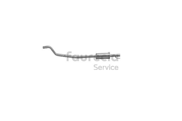 Forreste lyddæmper FS40416 Faurecia OPEL Astra G CC (T98) 1.2 16V (F08, F48) 2002 75 HK