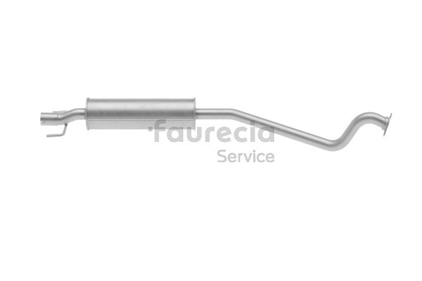 Faurecia FS40418 middle silencer VAUXHALL Astra Mk4 (G) CC (T98) 1.6 Dualfuel (F08, F48) 75hp 2000