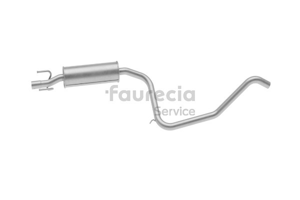 Numer OEM 852 009 - Tłumik srodkowy FS40433 OPEL, FIAT, IVECO, VAUXHALL