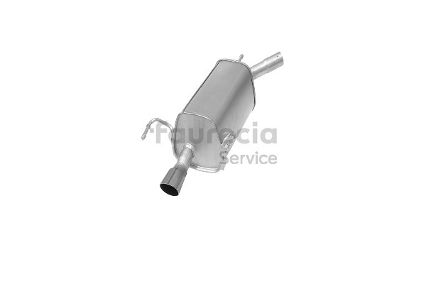 Faurecia FS40473 exhaust silencer VAUXHALL Corsa Mk2 (C) Hatchback (X01) 1.2 16V Dualfuel (F08) 75hp 2003
