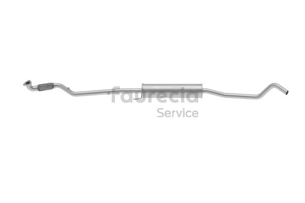 Faurecia FS40474 middle silencer VAUXHALL Corsa Mk2 (C) Hatchback (X01) 1.4 16V (F08, F68) 90hp 2002