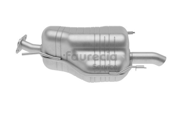Faurecia FS40496 exhaust silencer OPEL Astra G CC (T98) 1.7 TD (F08, F48) 68hp 1998