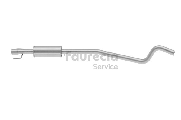 Forreste lyddæmper FS40534 Faurecia OPEL Astra G CC (T98) 1.7 CDTI (F08, F48) 2005 80 HK