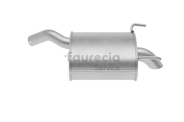 Faurecia FS40585 exhaust silencer VAUXHALL Vectra Mk2 (C) CC (Z02) 1.8 16V 122hp 2005