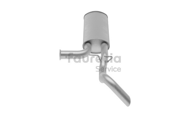 Panela de escape traseira FS40592 Faurecia RENAULT Master II Van 2.5 dCi 2010 101 cv