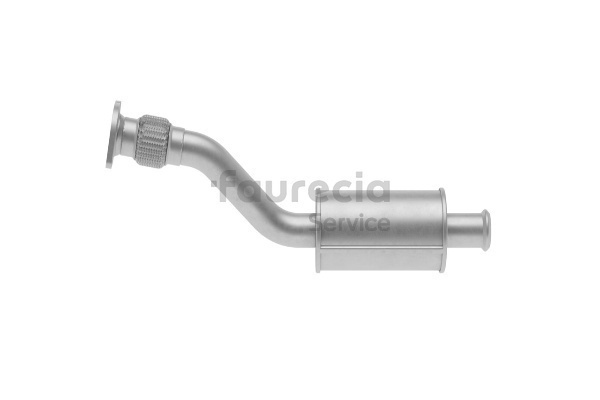 Fremre eksospotte FS40595 Faurecia RENAULT Trafic II Minibuss (JL) 1.9 dCI 80 2002 82 hk