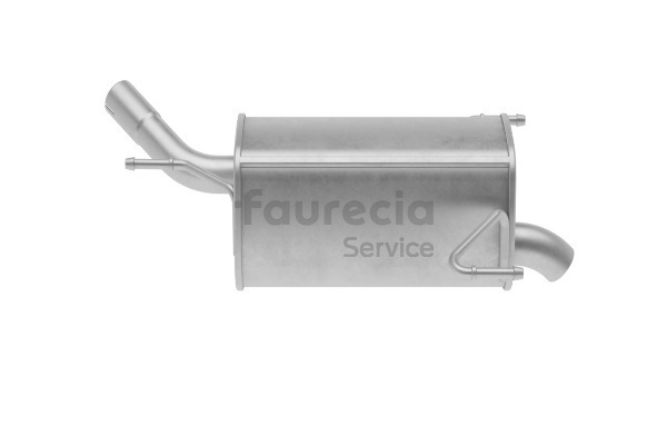 Bakre eksospotte FS40618 Faurecia OPEL Corsa C Hatchback (X01) 1.7 DTI (F08, F68) 2002 75 hk