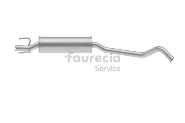 Numer OEM 90502759 - Tłumik srodkowy FS40631 OPEL, FIAT, VAUXHALL