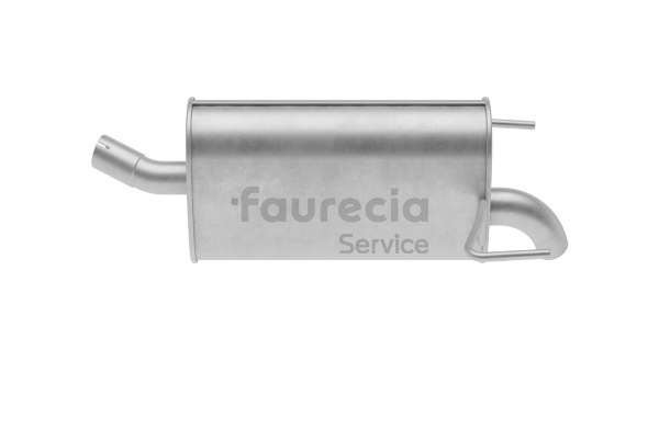 Faurecia FS40661 exhaust silencer VAUXHALL Astra Mk5 (H) Hatchback (A04) 1.4 (L48) 90hp 2009