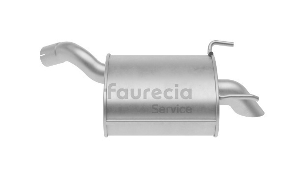Rear silencer FS40750 Faurecia 58 52 177 VAUXHALL, FIAT, OPEL