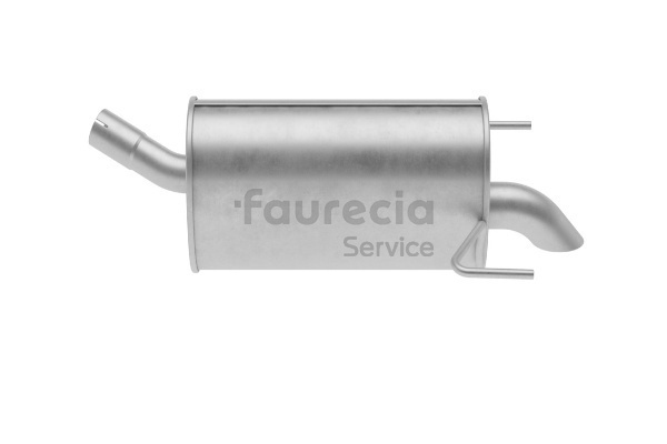 Faurecia FS40841 Exhaust silencer VAUXHALL Astra Mk5 (H) (A04) 1.7 CDTI 100 hp Diesel 2009