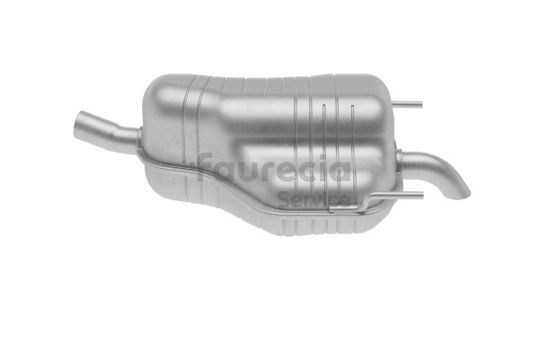 Faurecia FS40842 exhaust silencer VAUXHALL Astra Mk5 (H) Hatchback (A04) 1.6 (L48) 115hp 2004