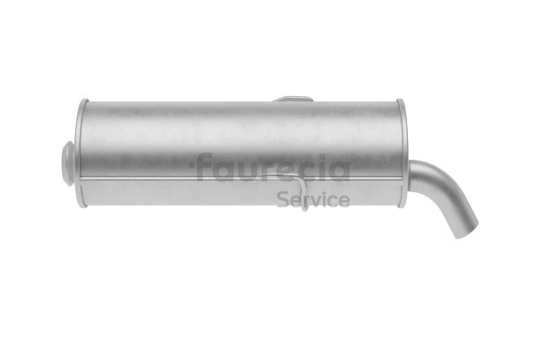 Faurecia FS45002 exhaust silencer PEUGEOT 205 II Hatchback 1.6 90hp 1990