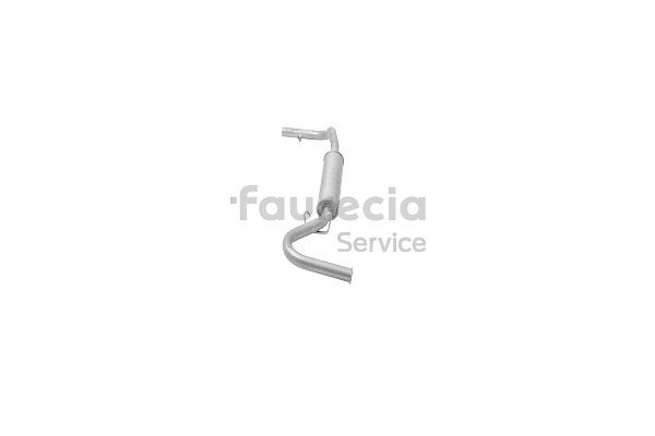Achterdemper FS45023 Faurecia PEUGEOT J5 Flatbed Vrachtwagen/Chassis (290) 2.0 1992 84 Pk