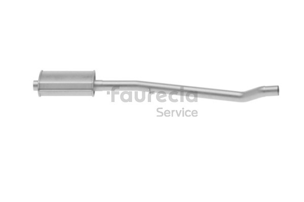Faurecia FS45096 middle silencer PEUGEOT 205 II Hatchback 1.9 GTI 128hp 1993