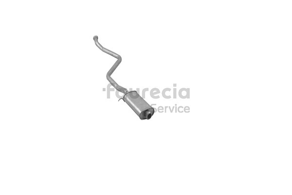Numer OEM 1721-84 - Tłumik srodkowy FS45161 PEUGEOT, CITROËN, TALBOT