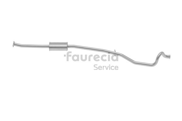 Numer OEM 1717 CA - Tłumik srodkowy FS45443 PEUGEOT, CITROËN, DS, TALBOT