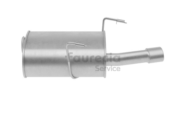 Número OEM 1726-R1 - Panela de escape traseira FS45531 PEUGEOT, CITROËN, DS