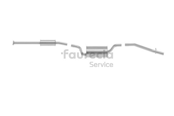 Numer OEM Z601-40-300 F - Tłumik końcowy FS47307 FORD, MAZDA