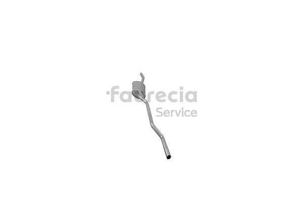 Numer OEM 123 490 80 15 - Tłumik srodkowy FS50048 MERCEDES-BENZ